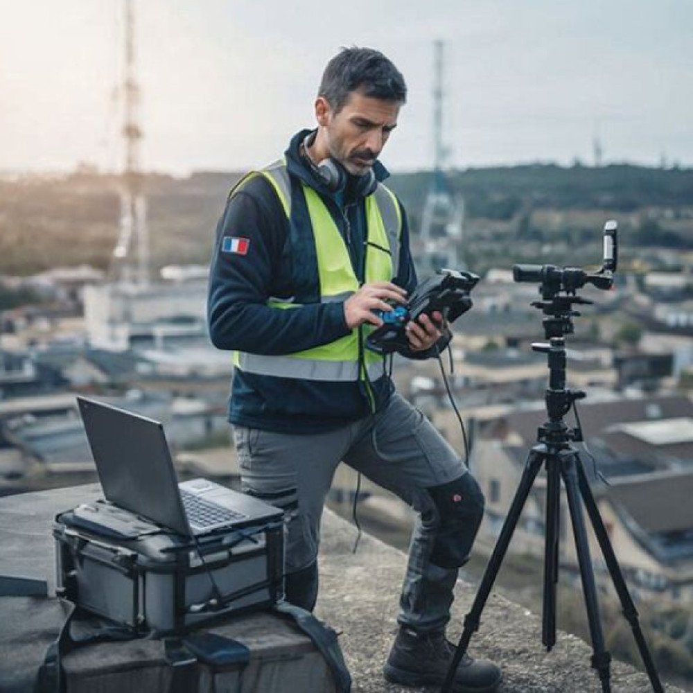 Ingénieur radio spécialiste audit, analyse conditions réelles pour solution fiable et durable