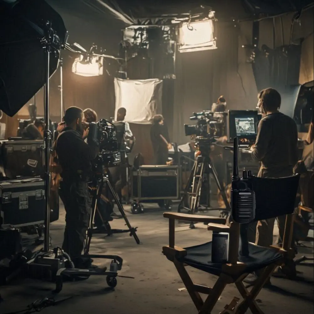 Long-term walkie-talkie rental for feature film and TV series production