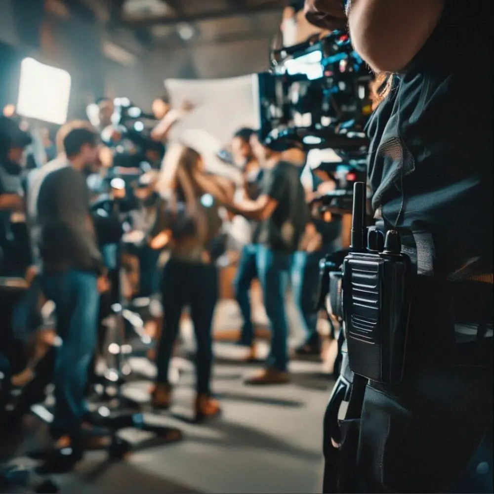 Short-term walkie-talkie rental for commercials, music videos and photo shoots