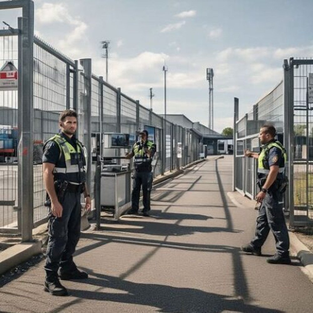 Sécurité zones logistiques industrielles, radio professionnelle robuste pour portée et coordination étendue
