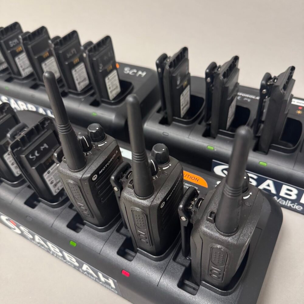 Dimensionnement et rotation batteries location talkie walkie selon durée exploitation