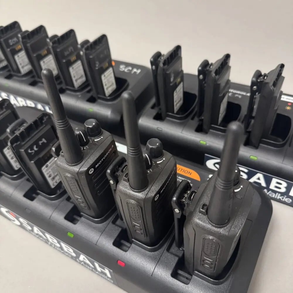 Dimensionnement et rotation batteries location talkie walkie selon durée exploitation