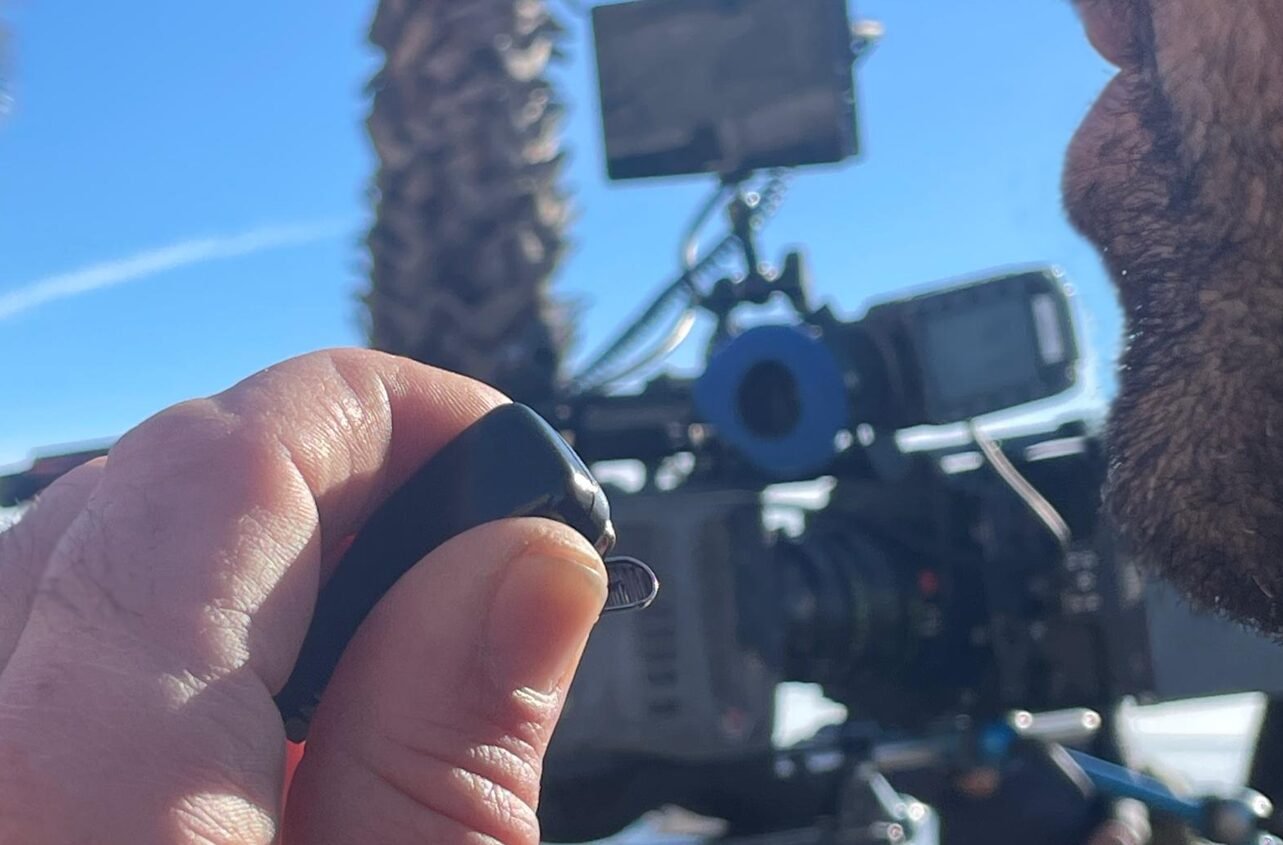 Arrière-plan accessoires professionnels pour location talkie walkie