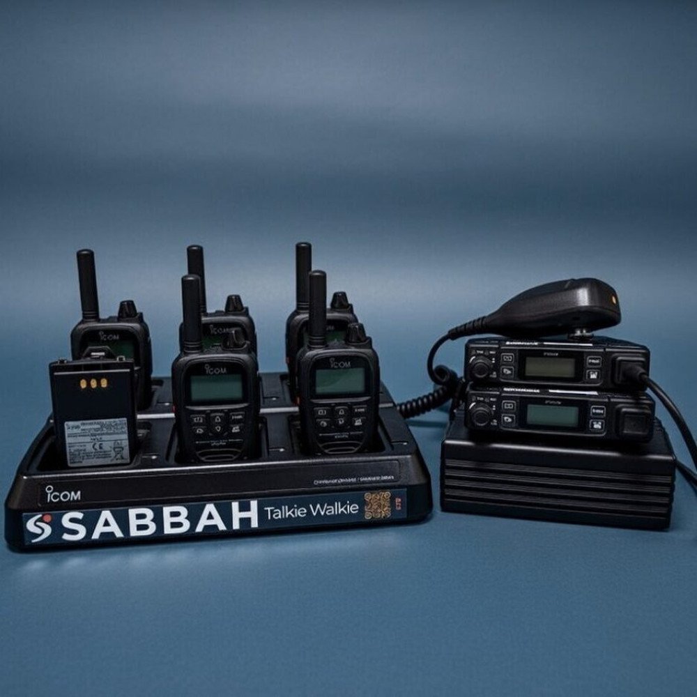 Location radio LTE PoC Icom IP503H avec station de charge professionnelle