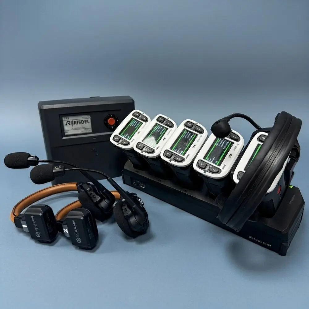 Système intercom Full-Duplex complet pour production