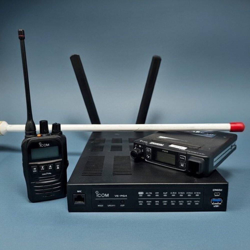 Interconnexion radio VHF UHF LTE WiFi pour communication multi-sites