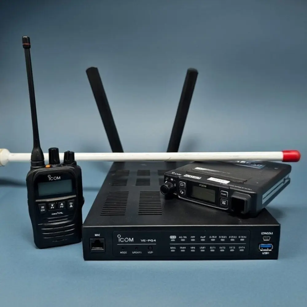 Interconnexion radio VHF UHF LTE WiFi pour communication multi-sites