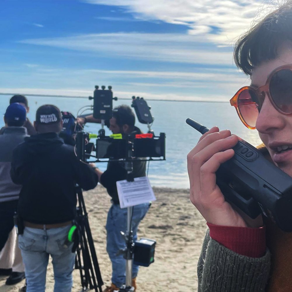 Plateau tournage cinéma grande production nécessitant location talkie walkie