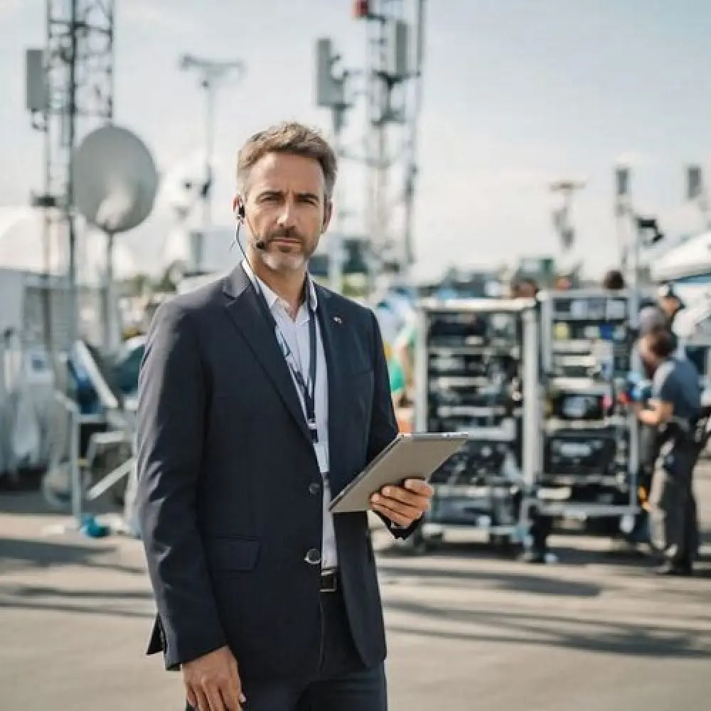 responsable infrastructure connectivité WiFi LTE LAN temporaire