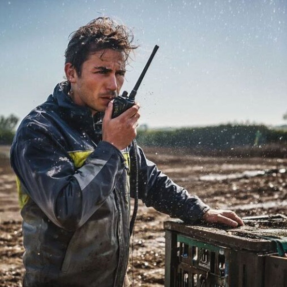 Robustesse autonomie talkie walkie, conditions terrain pluie poussière intempéries et longue durée