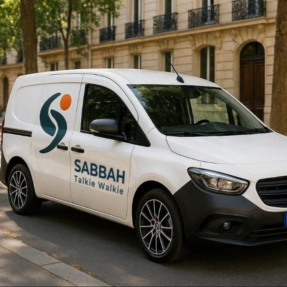 Véhicule Sabbah Communication, expertise radio professionnelle mobile sur le terrain