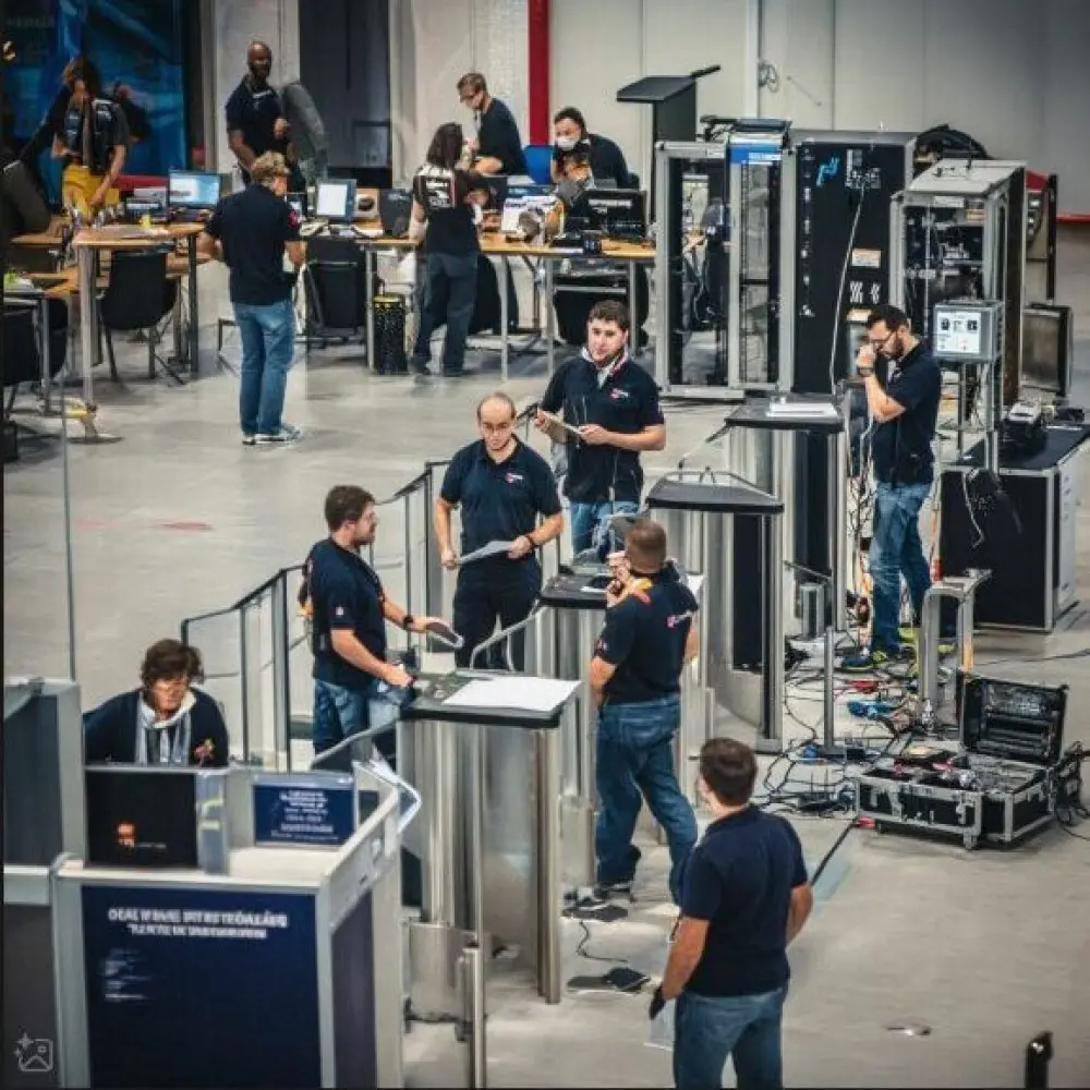  Événement professionnel WiFi location, infrastructure billetterie caisses et contrôle d'accès fiable